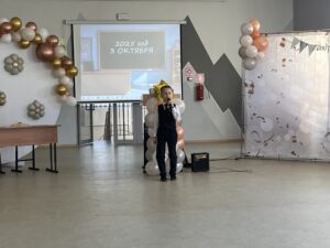 Ученик рассказывает стихотворение