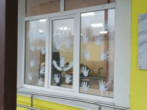 Украшенные окна