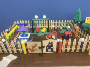 Макет двора